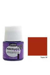 Porselen Boyası Pebeo 45Ml No:38 Topaz Red