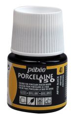 Porselen Boyası Pebeo 45Ml No:41 Abyss Black