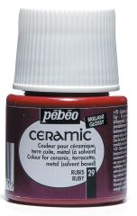 Seramik Boyası Pebeo 45Ml No:29 Ruby*