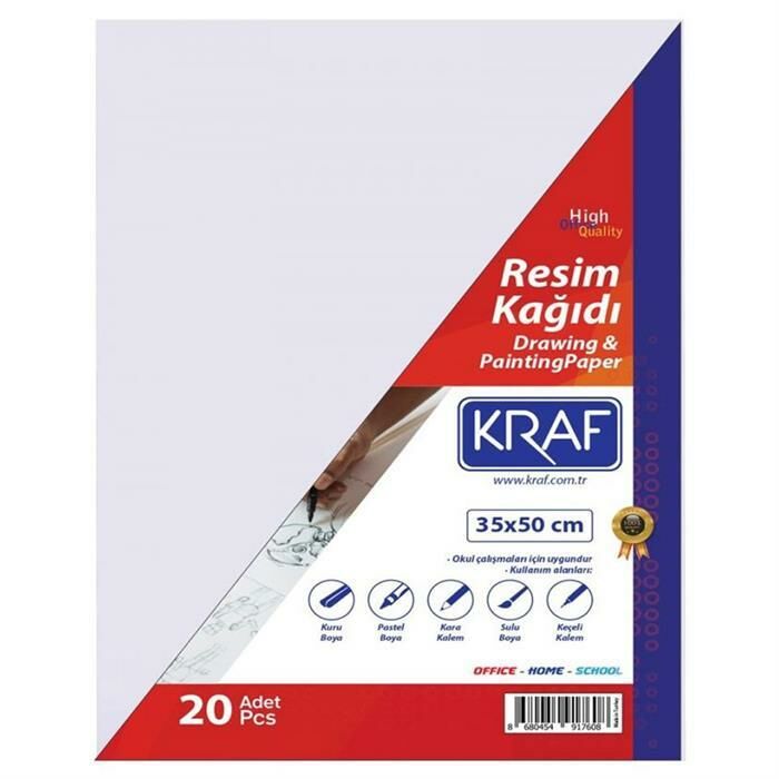 Kraf Resim Kağıdı 35X50 20li