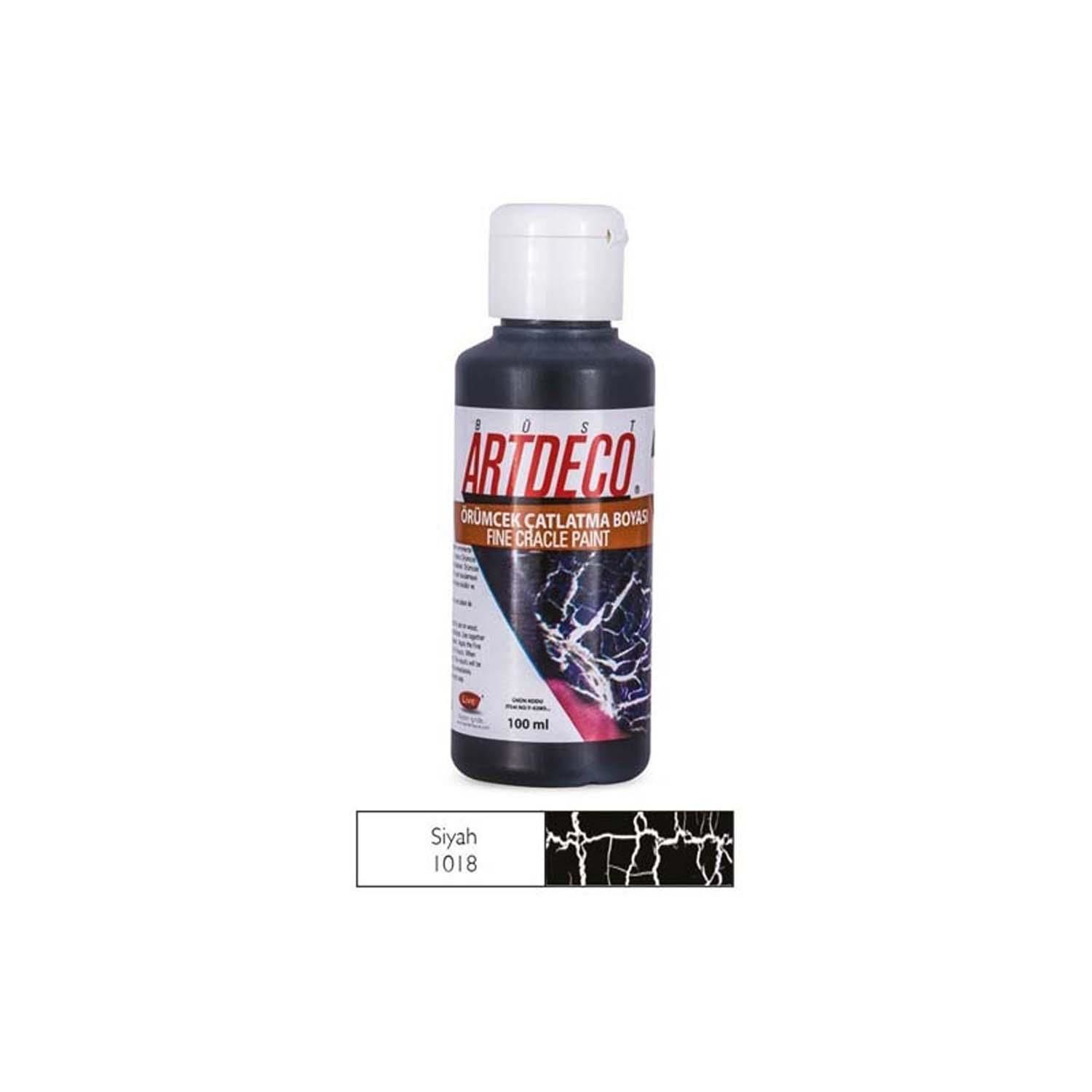 Orumcek Catlatma Artdeco Siyah 100Ml