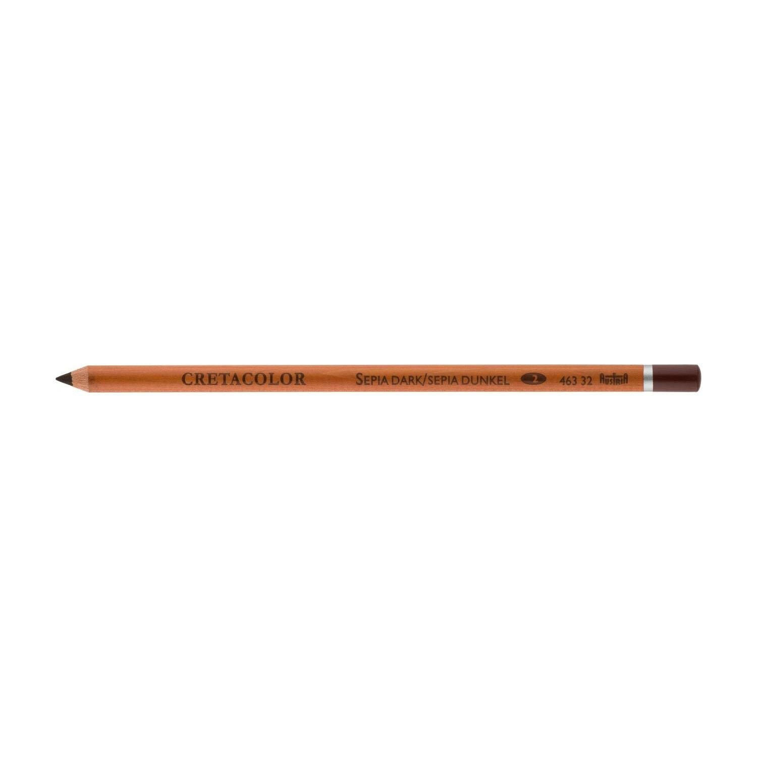 Cretacolor Sepia Pencils Dry Dark (Sanatçı Çizim Kalemi) 463 32