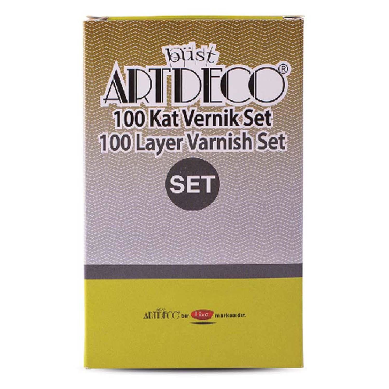 Artdeco 100 Kat Vernık Set