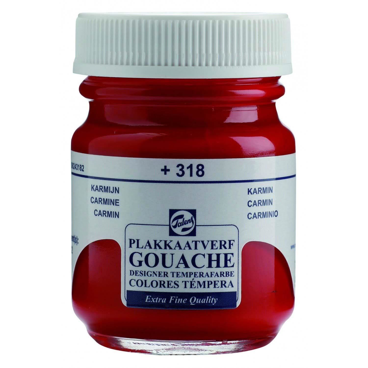 318 Carmıne Guaj Boya Talens 50Ml