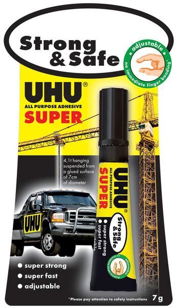 Uhu Super Strong&Safe Yapıstırıcı 7Gr