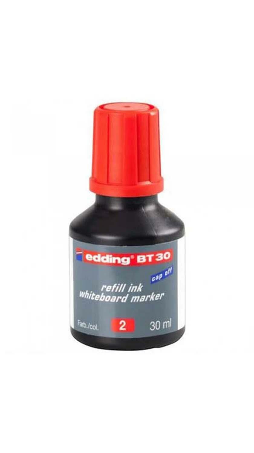 Edding Marker Mürekkebi 30Ml Kırmızı E-Bt30