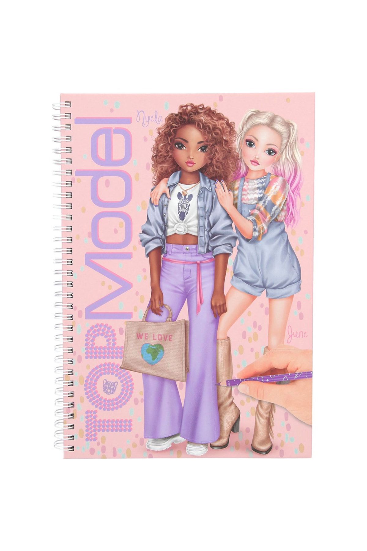 Top model Colouring Book With Pencils 0411389-A