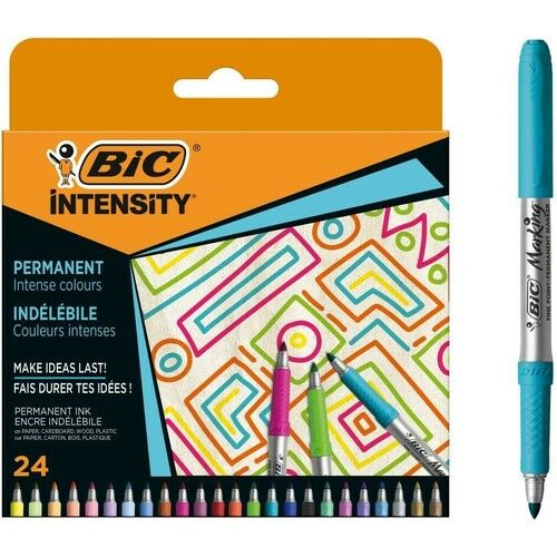 Bic Intensıty Permanent Markör 24'Lü Paket