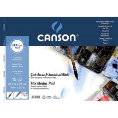 Canson 25X35 Çok Amaçlı Resim Bloğu