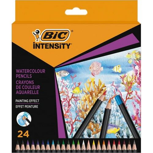 Bic Intensıty Aquacouleur Kuru Sulu Boya 24 Renk