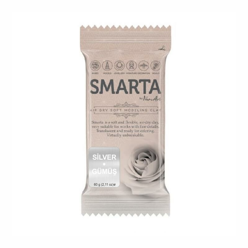 Smarta Model Kili Metalik Gümüş 60g