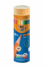 Bic Evolution Kuru Boya Kalemi 36'Lı Metal Tüp