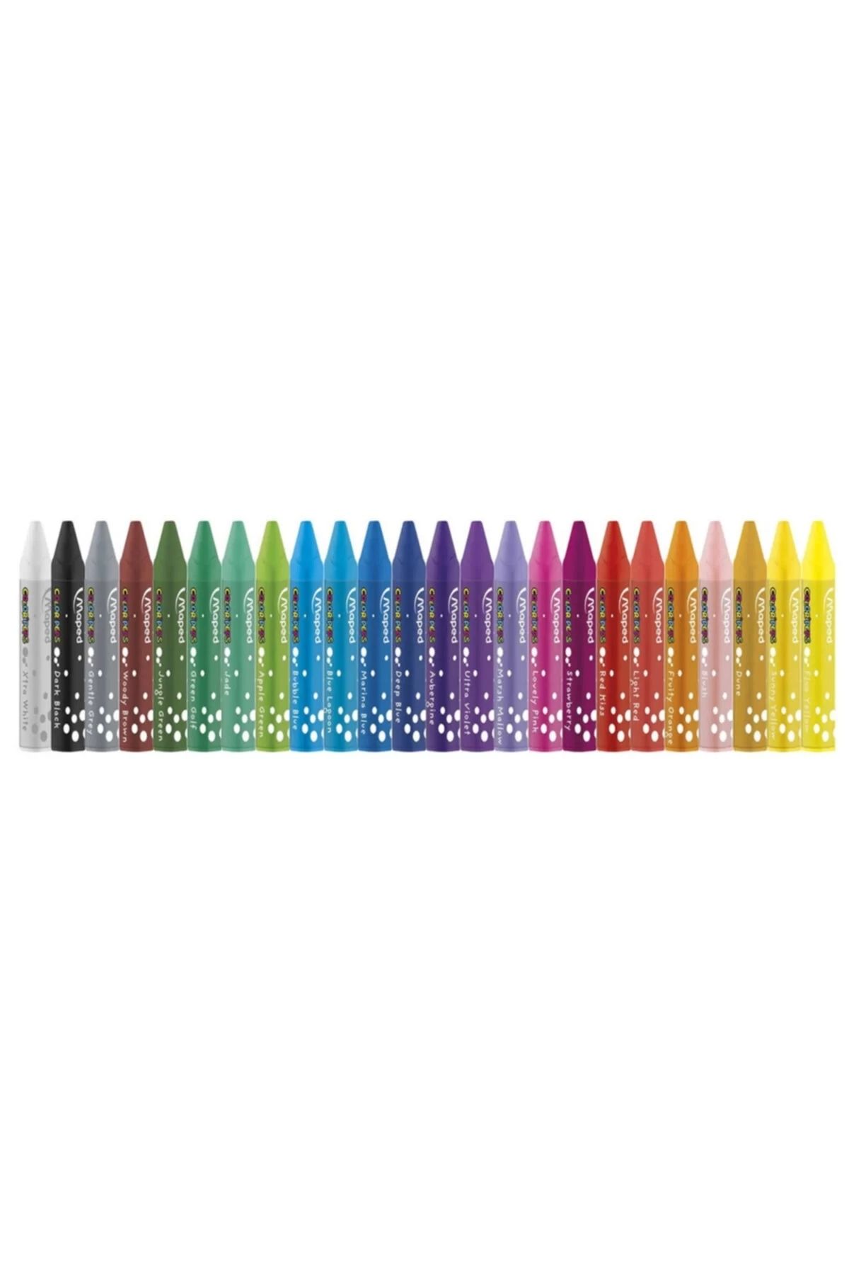 Maped Color Peps Oil Pastels 24lü Pastel Boya 864012