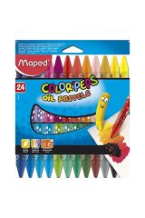 Maped Color Peps Oil Pastels 24lü Pastel Boya 864012