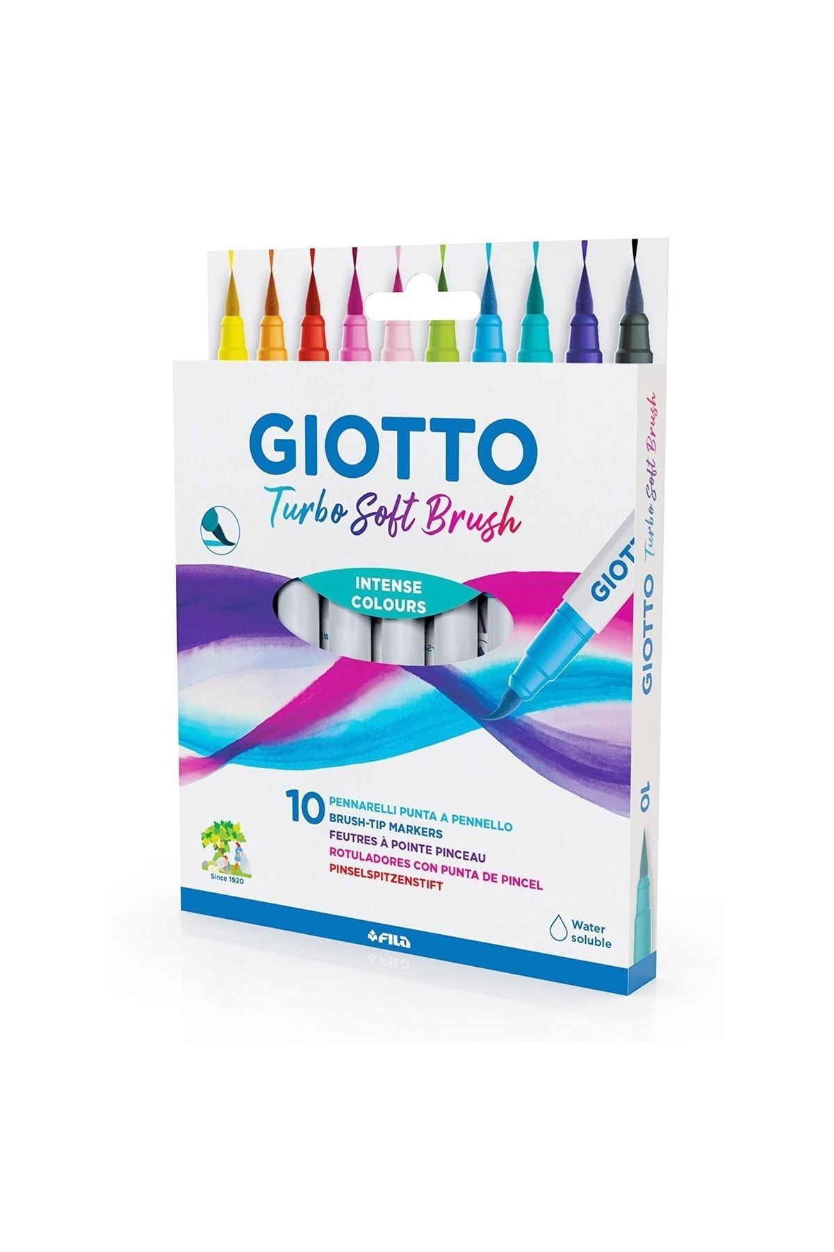 Giotto Turbo Brush Pen 10lu 426800