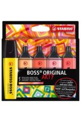 Stabilo Boss Set 5li Sıcak Renkler 70/5-02-1-20