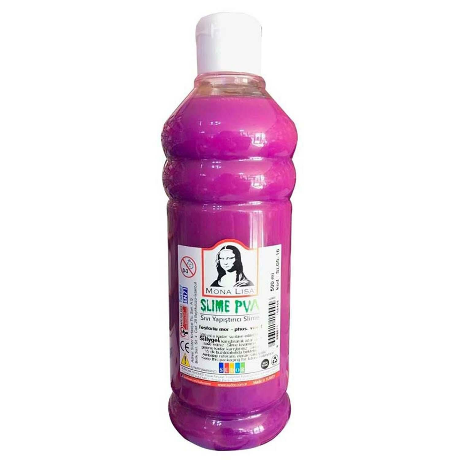 Südor Monalisa Sıvı Slime 500Ml Fosforlu Mor