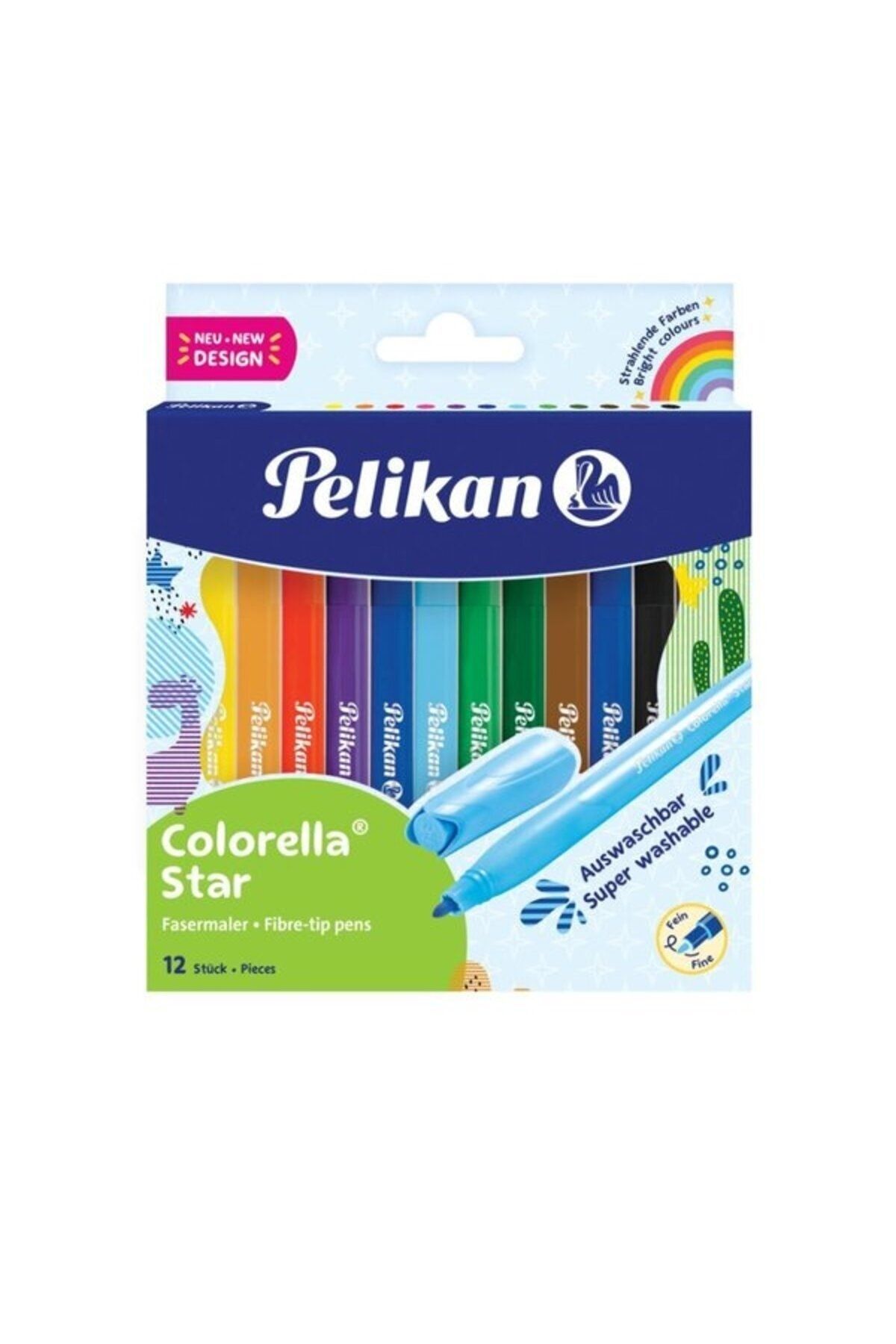 Pelikan Colorella Keçeli Kalem 12li