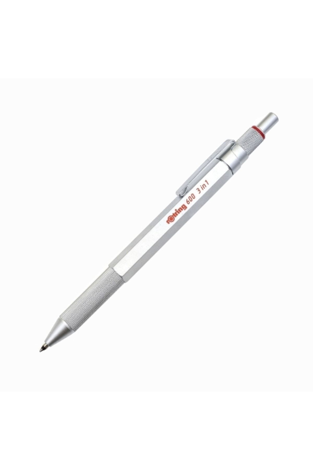 Rotring 600 Mekanik Kurşun Kalem Üç Fonksiyonlu 05 Krom