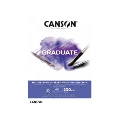 Canson Graduate A5 Mix Media Blok 200gr 20 Yaprak