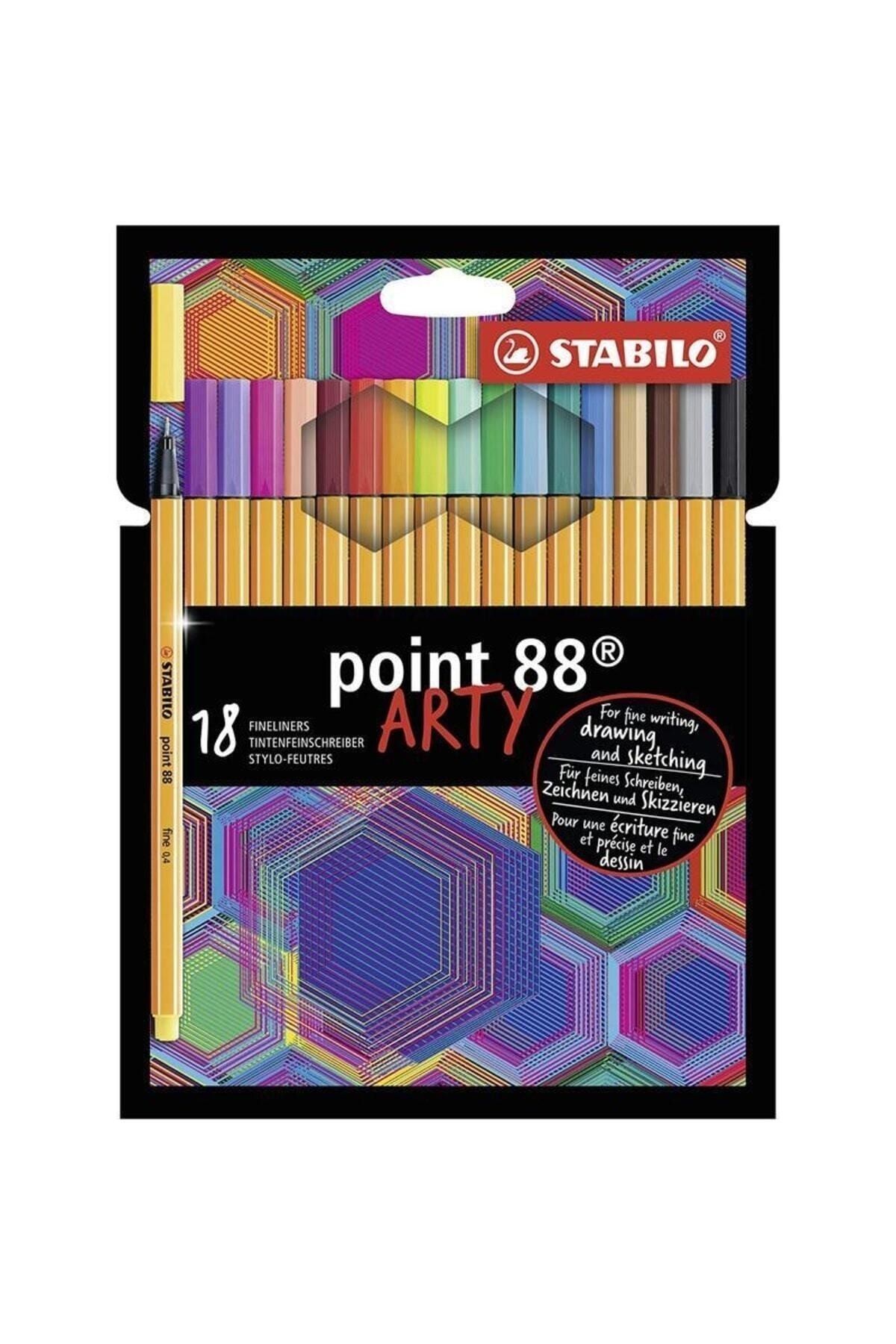 Stabilo Point 18li Set Arty 8818-1-20