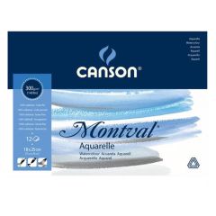 Canson 300gr 12yp 18x25cm Montval Suluboya Defteri 200807317