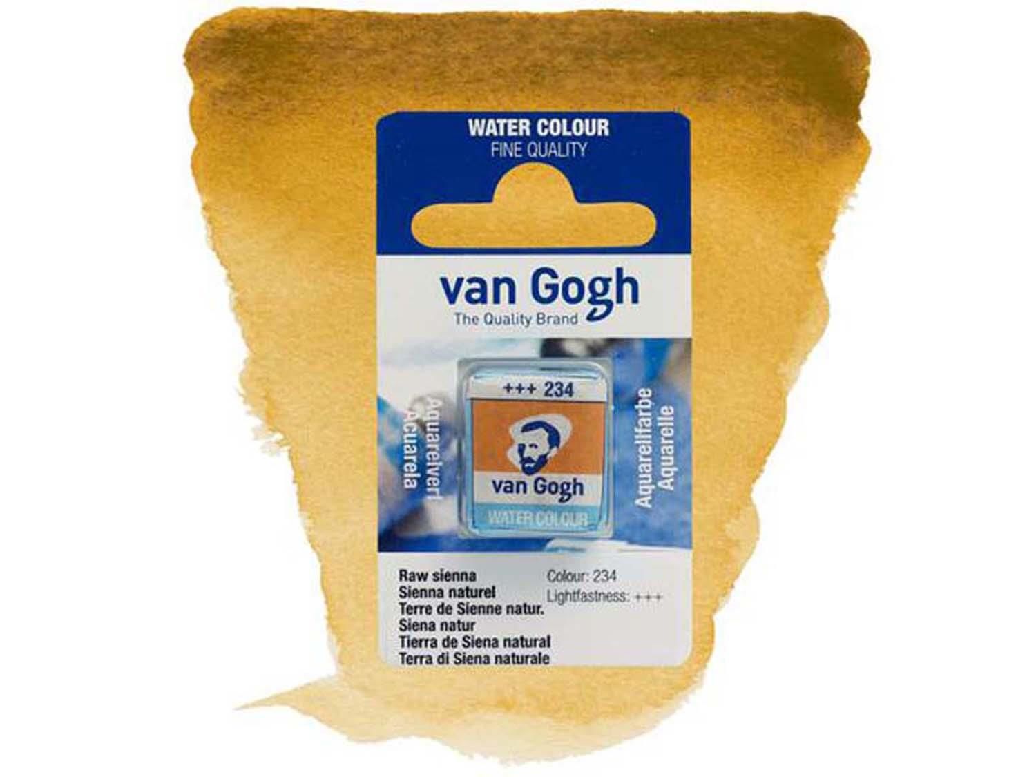 Sulu Boya Van Gogh Tablet No:234 Raw Sıenna