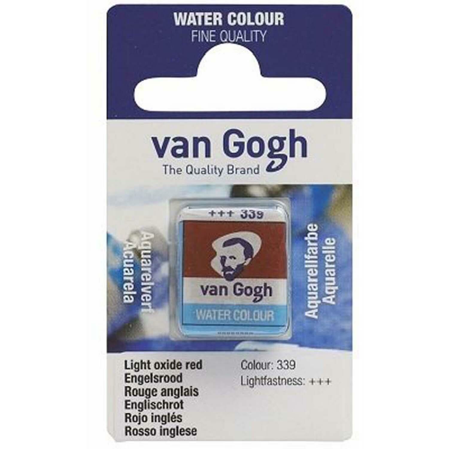 Sulu Boya Van Gogh Tablet No:339 Lıght Oxıde Red