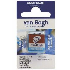 Sulu Boya Van Gogh Tablet No:339 Lıght Oxıde Red