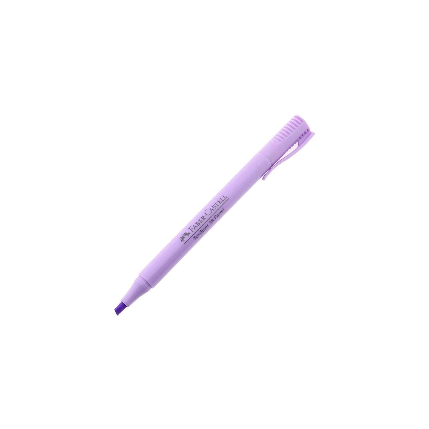 Faber-Castell Fosforlu Kallem 38 Pastel Mor