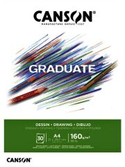 Canson Graduate A4 Beyaz Blok 160Gr 30Yp