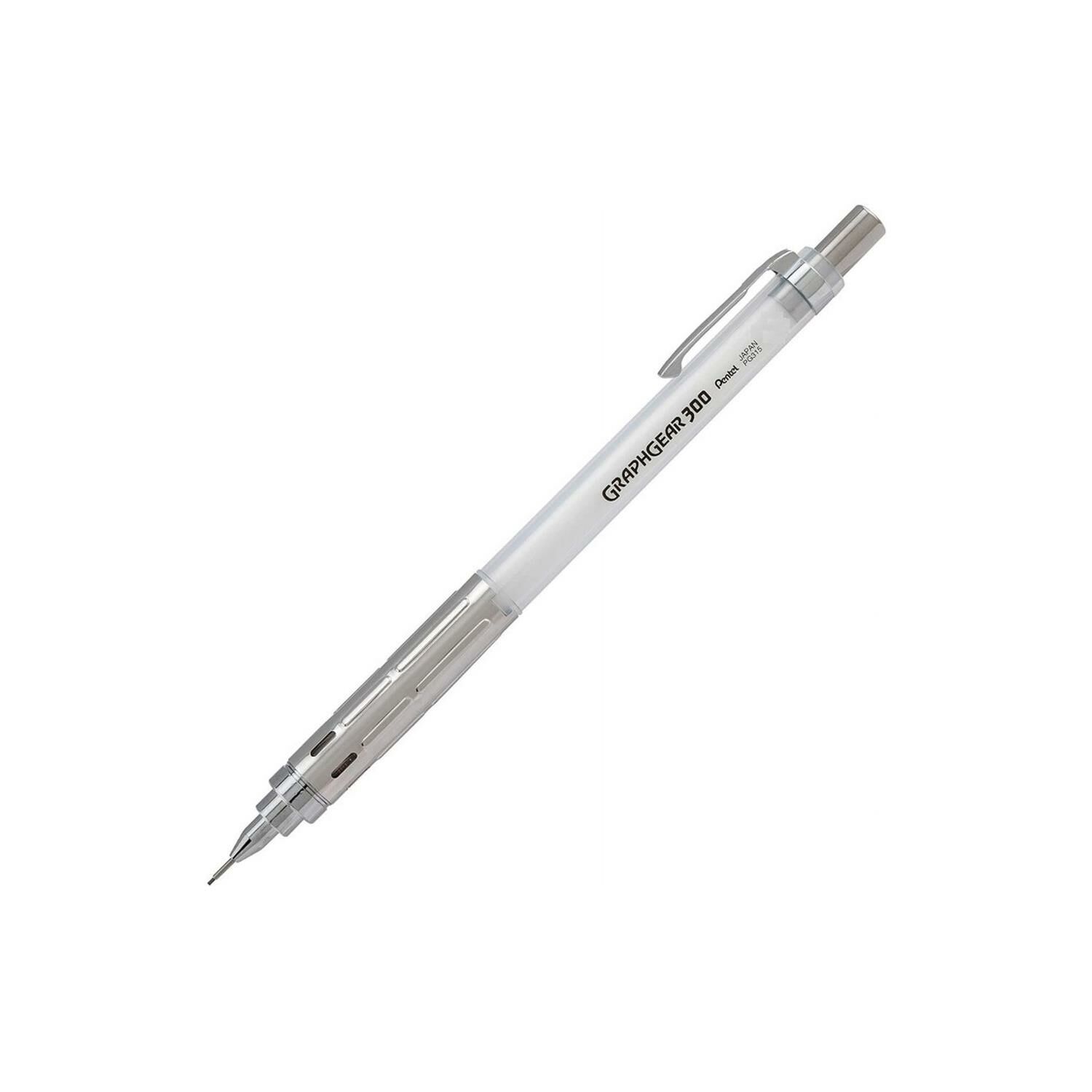Pentel GraphGear 300 Versatil Kalem 0.7mm Beyaz  PG317-TWX