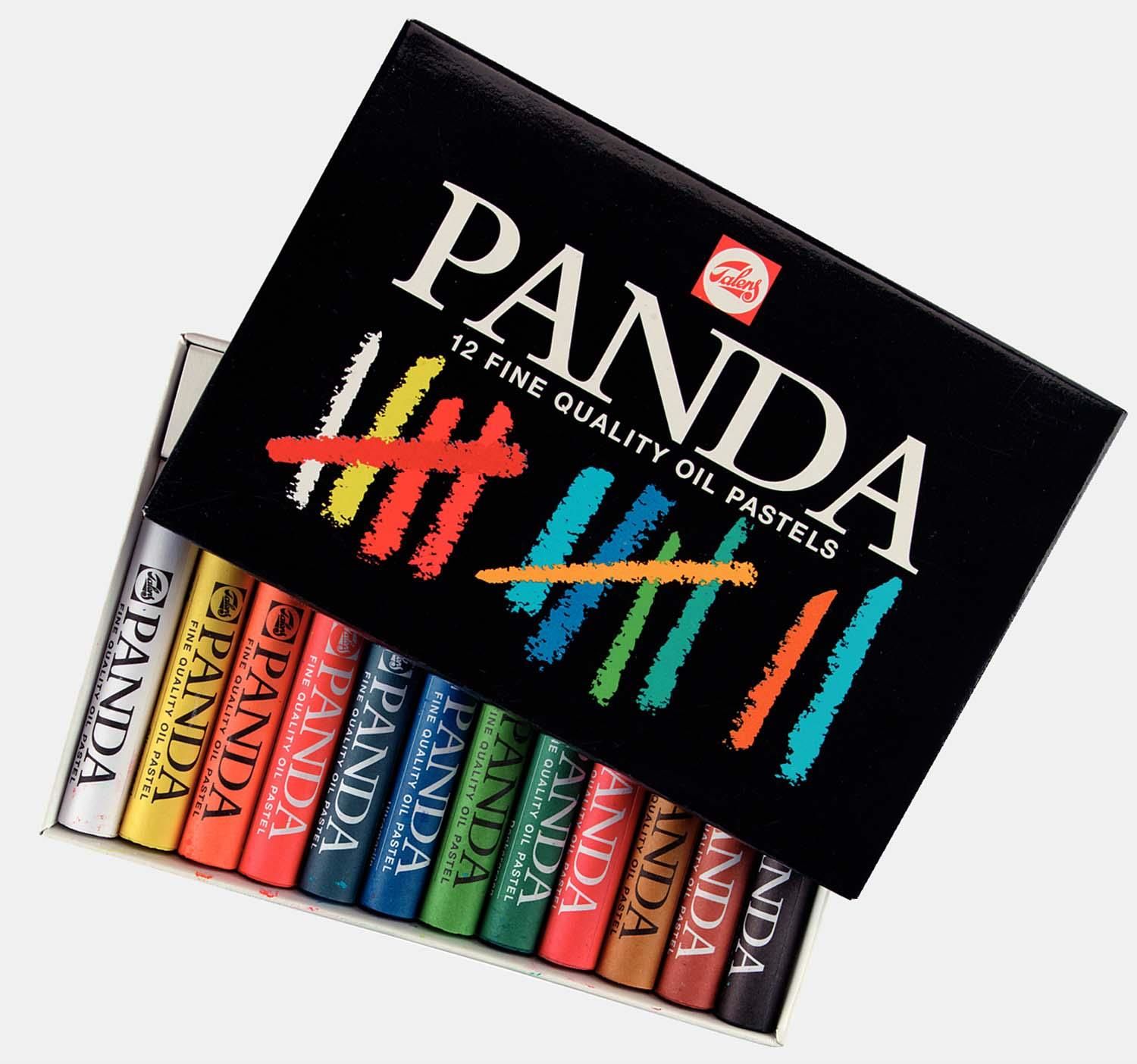 Panda Yağglı Pastel 12'Li Talens