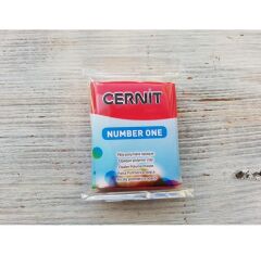 Cernit Number One Polimer Kil 56gr Xmas Red 56463