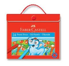 Faber-Castell Pls. Çantalı Pastel Boya 24 Renk