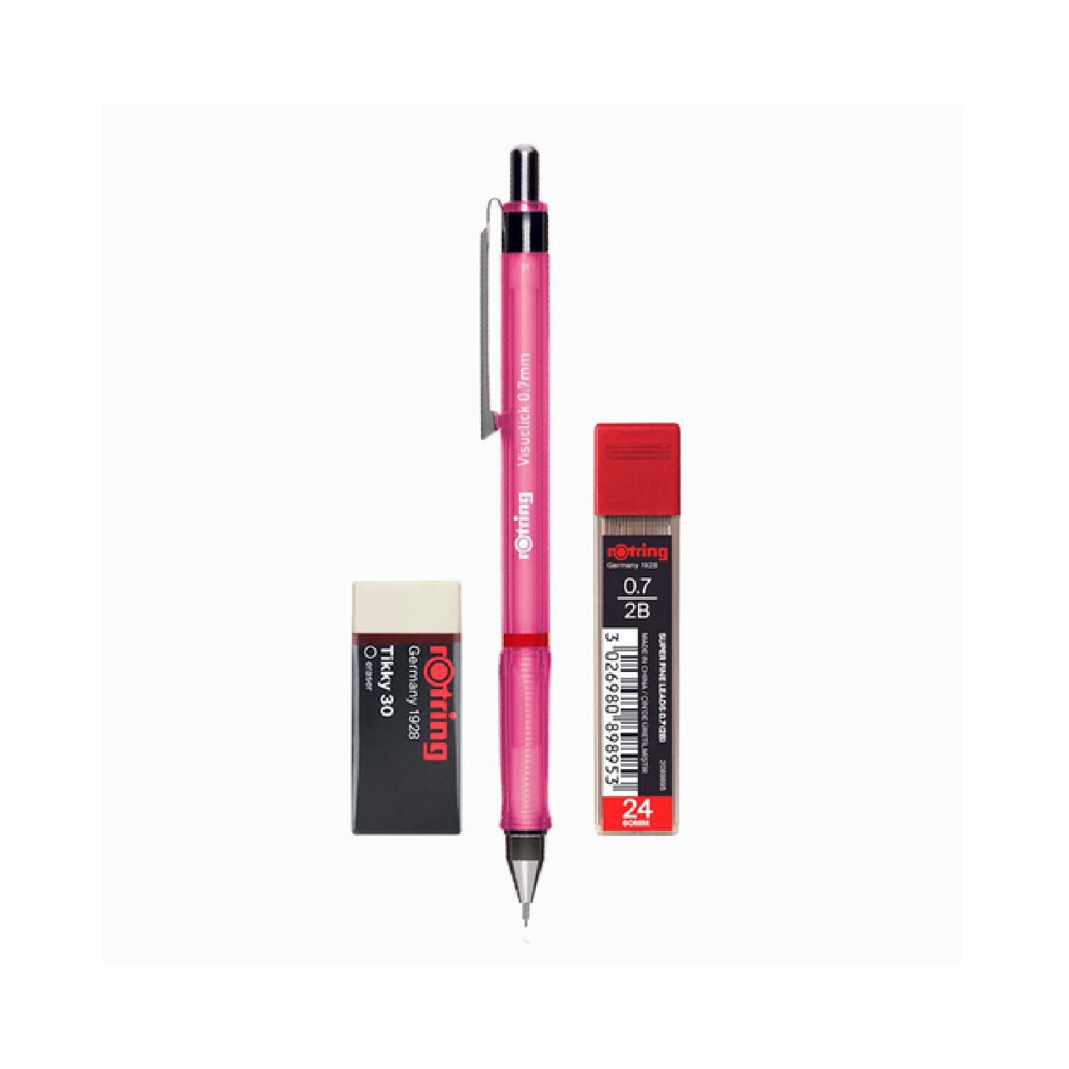 Rotring Visuclick Versatil Kalem Seti 0.7Mm Pembe