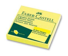 Faber-Castell Yapışkan Notluk 75X75Mm Sarı