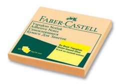 Faber-Castell Yapışkan Notluk Harm. Krem 75X75Mm