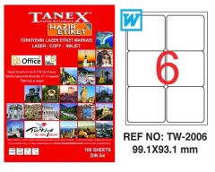 Tanex Tw-2006 Lazer Etıket