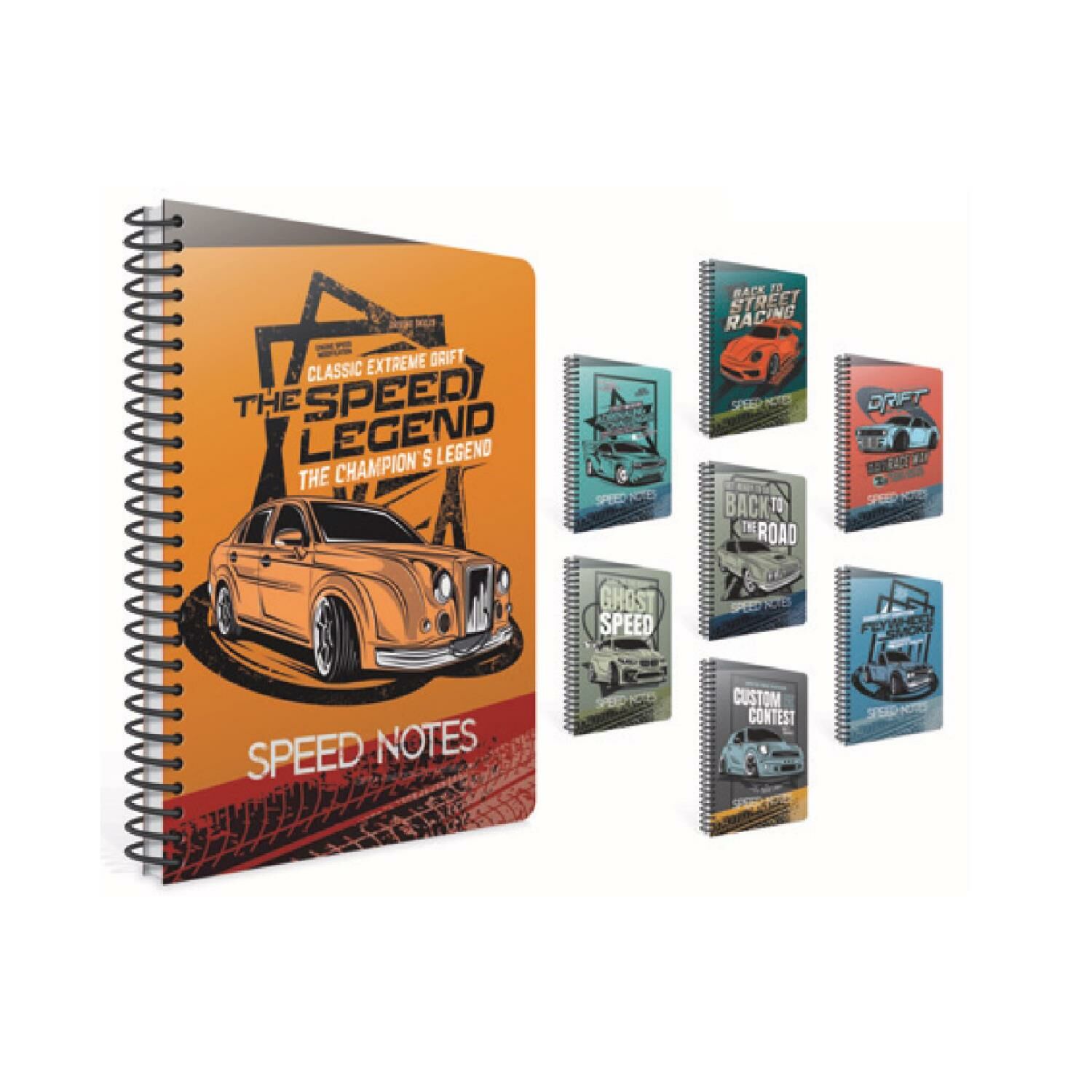 Gıpta Speed Notes A4 80yp Kareli Sp Krt Kapak Defter 4679