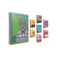 Gıpta Mood A4 100yp Çizgili Ofset PP Kapak Defter 4837