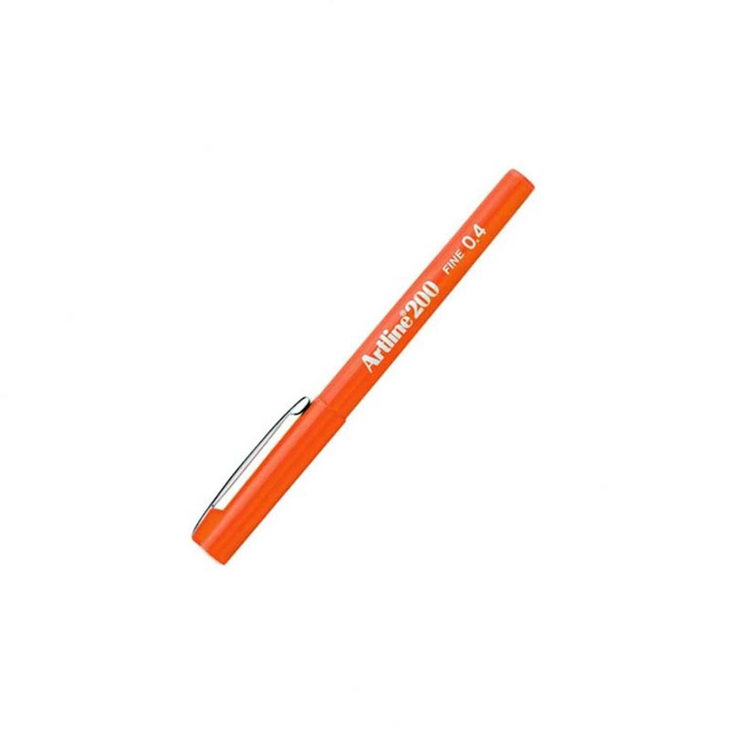 Artline 200 Fineliner 0,4  Orange