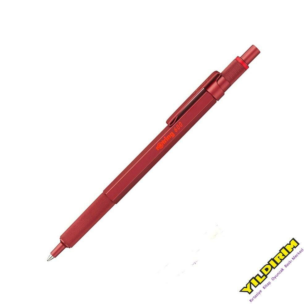 Rotring 600 Tükenmez Kalem Kırmızı 2114261