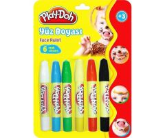 Play-Doh Yuz Boyası 6 Renk Yu001