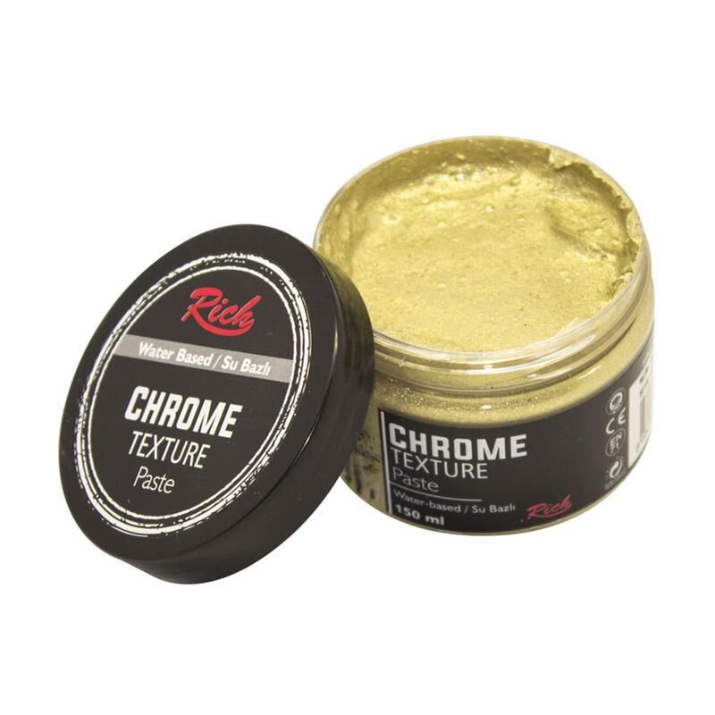 Rich Chrome Texture Paste 9202 Beyaz Altın