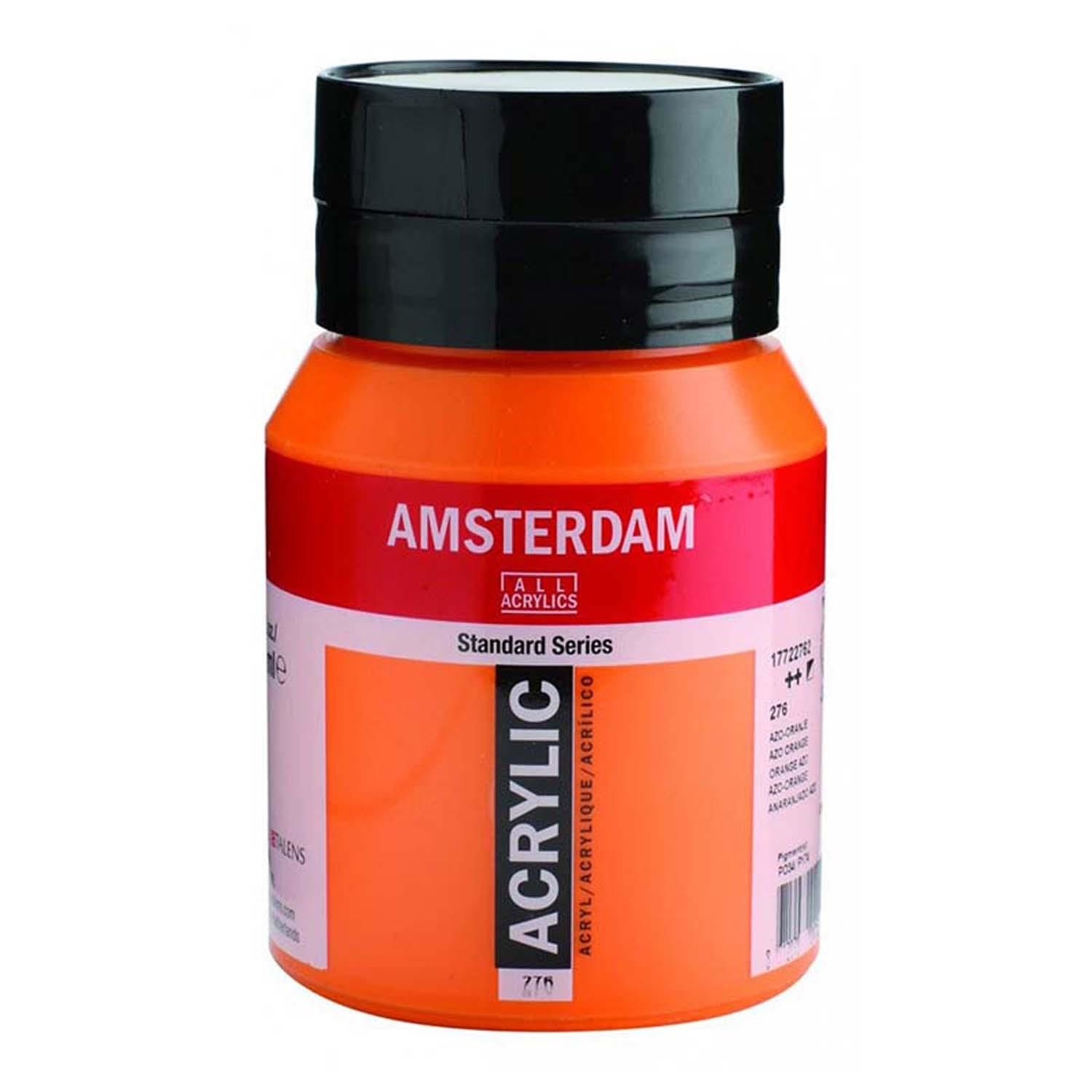 Amsterdam Akrilik 500Ml. Azo Orange