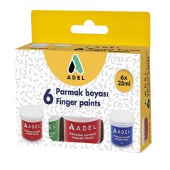 Adel Parmak Boyası 25 Ml 6 Renk