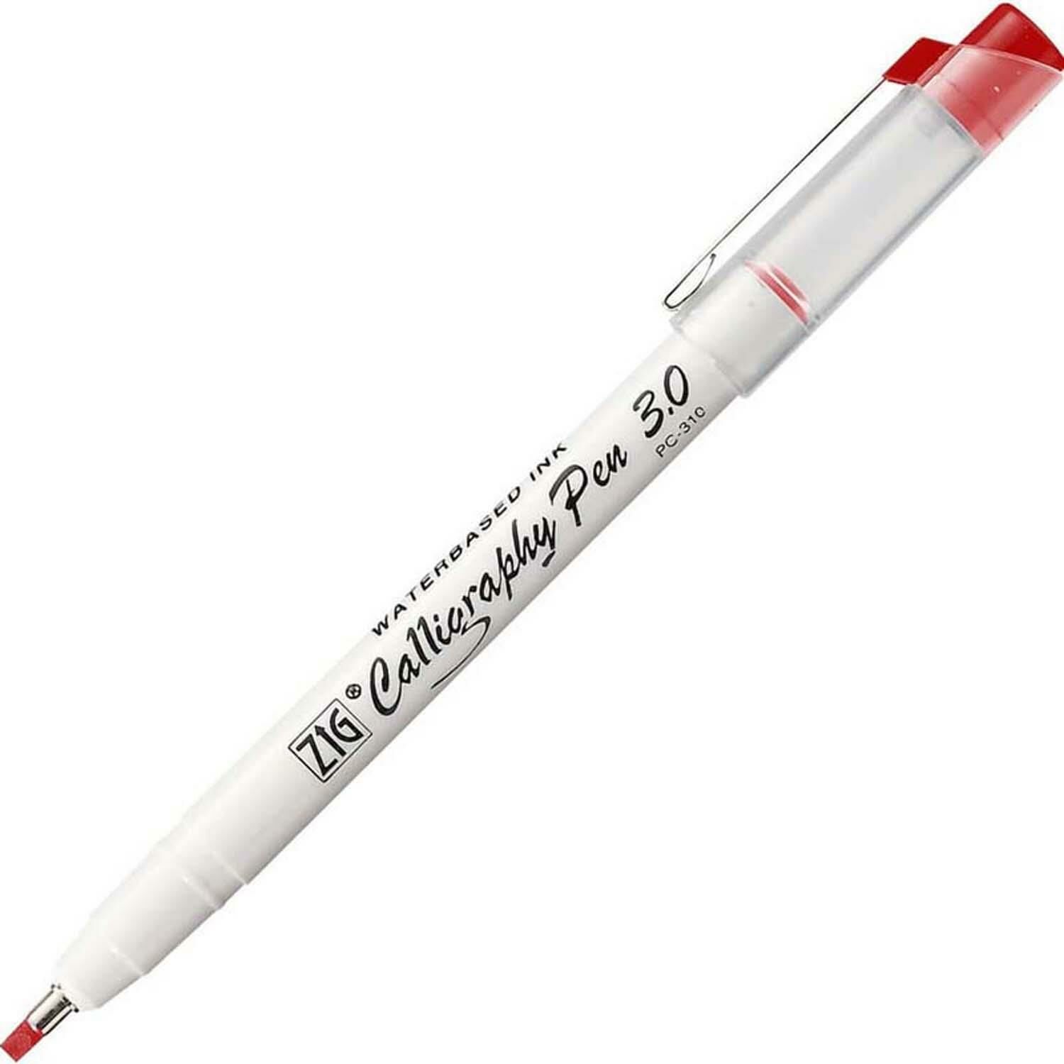 Zıg Caligrafi Kalemi Kırmızı  Pc310/3.0