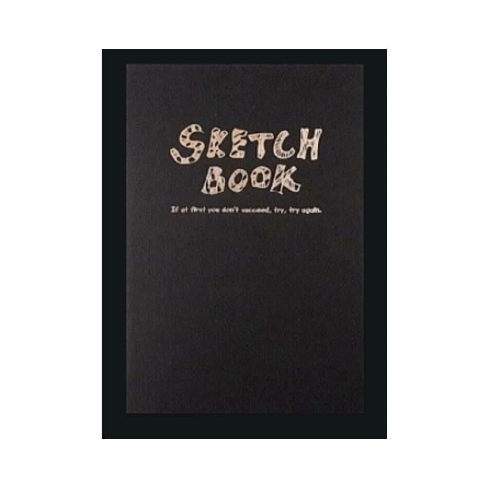 A5 Sketch Book 120Yp.Dikişli Sıyah K.Kapak