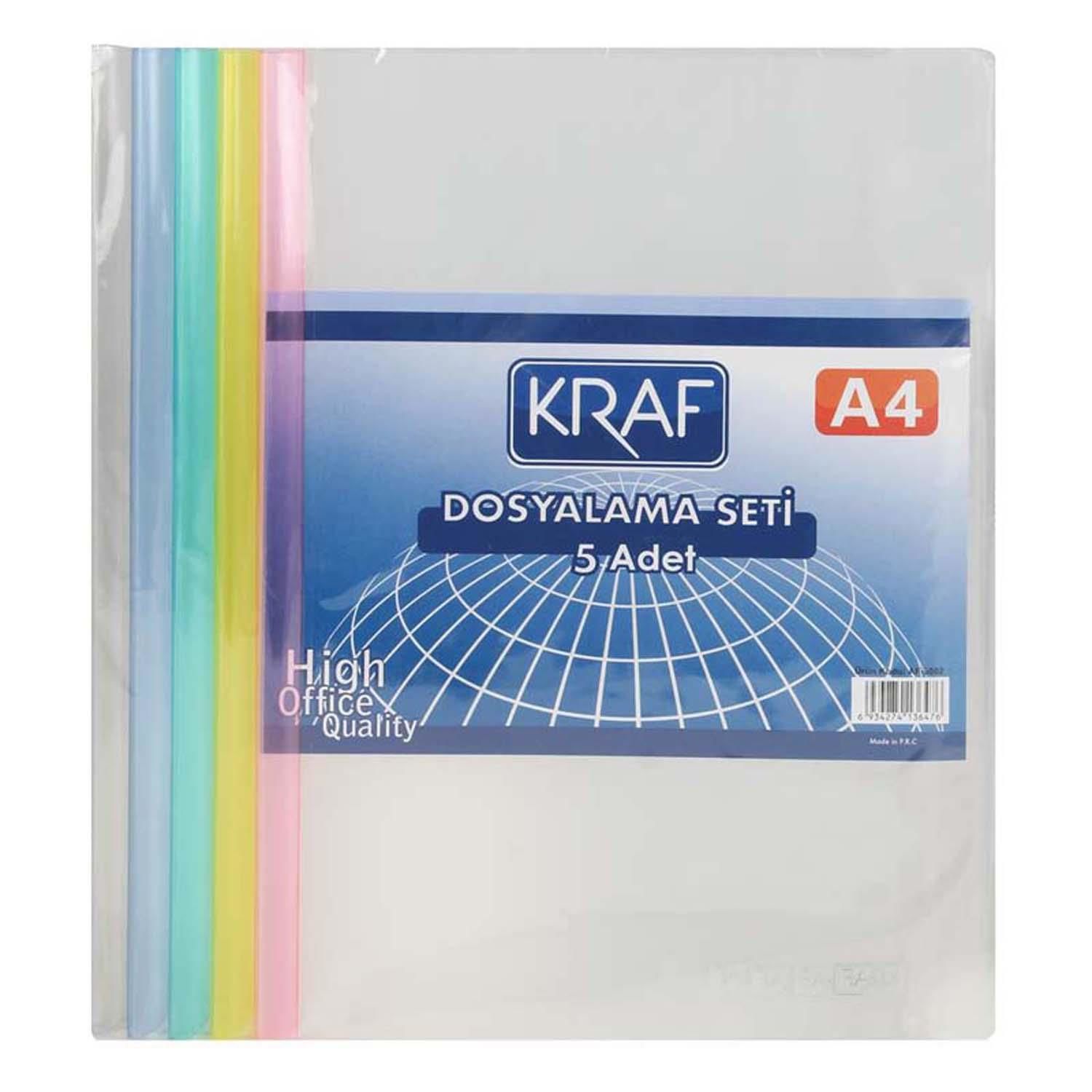 Kraf Sırtlık+Cilt Kapağı Set Af5002